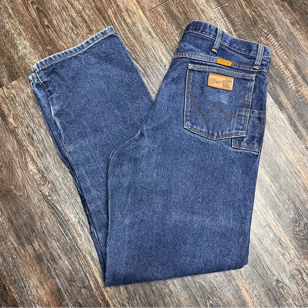 Wrangler FR Jeans Mens 36x34 Flame Resistant FR31MWZ Relaxed Fit Work Pants